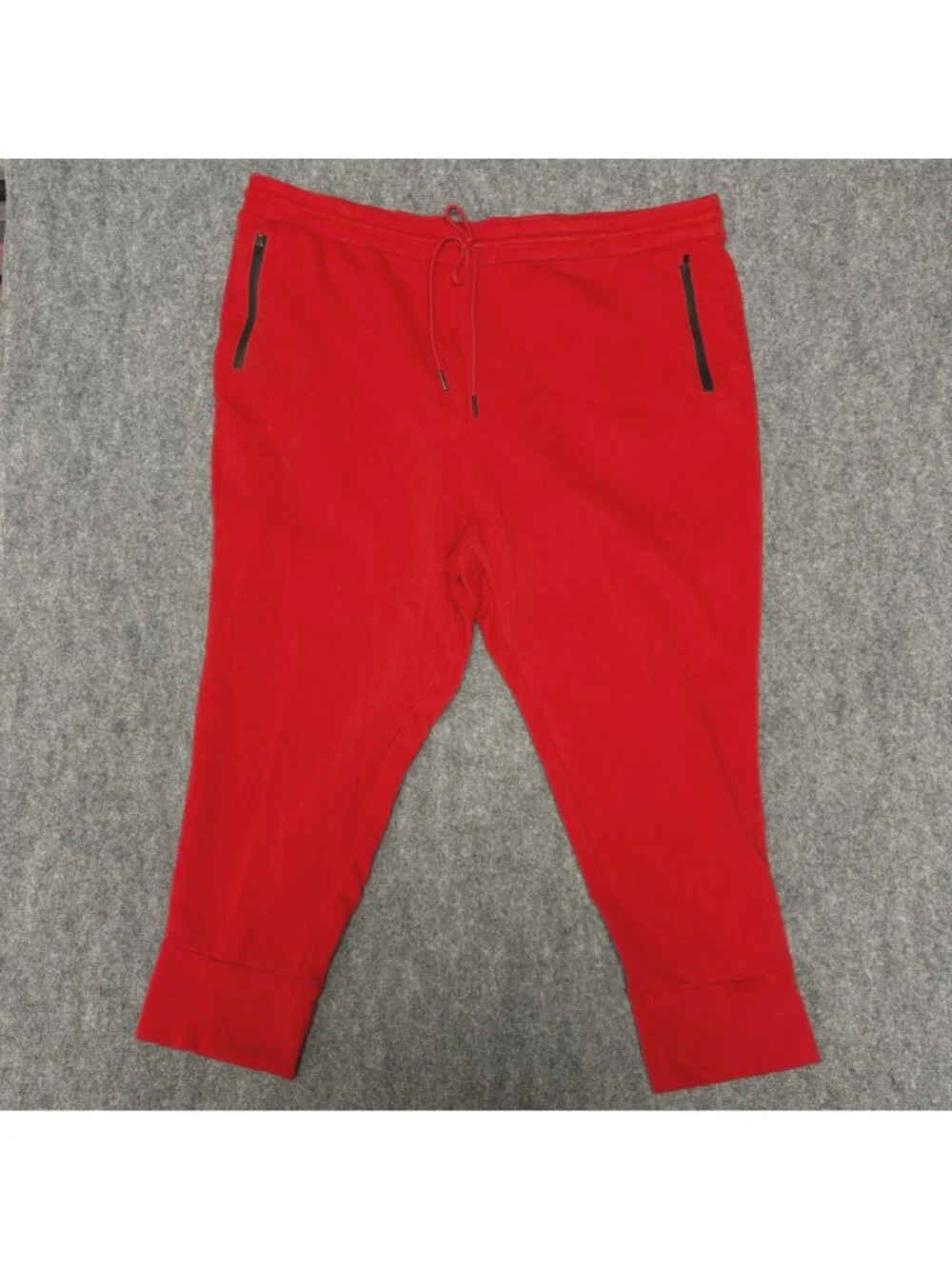 Sports Illustrated Jogger Sweatpants Mens 3X Red Relaxed Fit Casual Drawstring